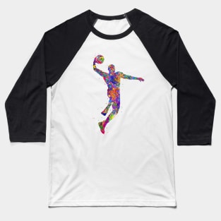 Basketball player dunk Baseball T-Shirt